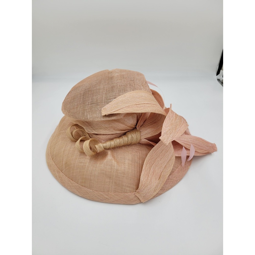 Kate Landry Women's‎ Church, Wedding or Derby Hat 100% Natural Fiber